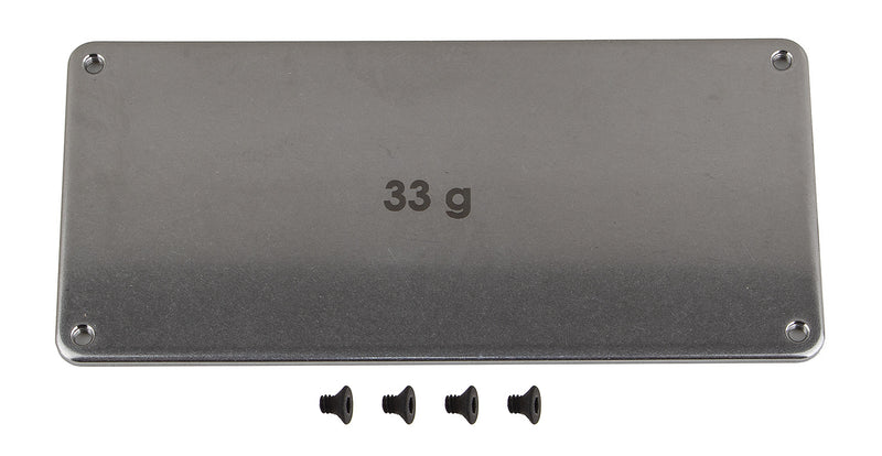 ASS91977 RC10B6.4 FT 33g ESC Weight, steel