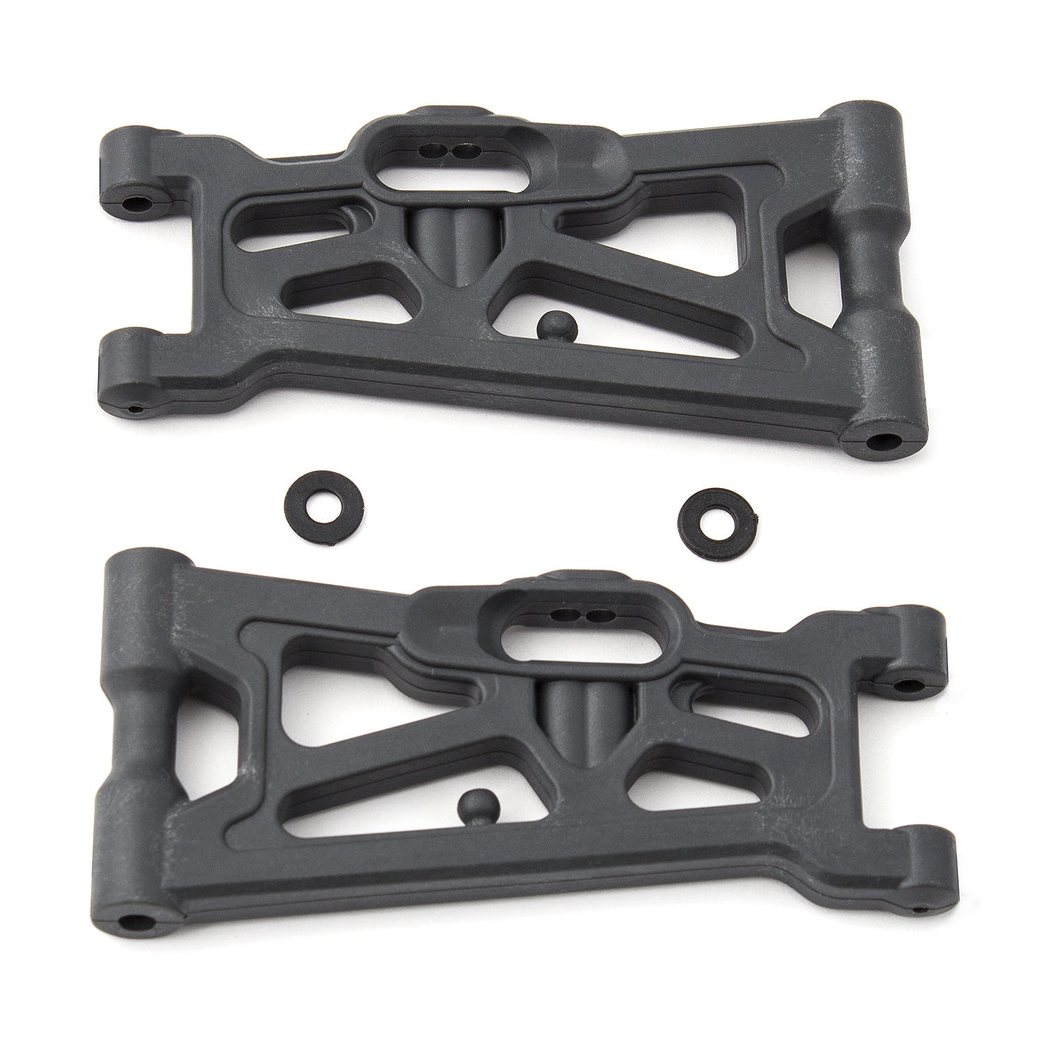 ASS92026 B64 Front Suspension Arms, hard Team Associated