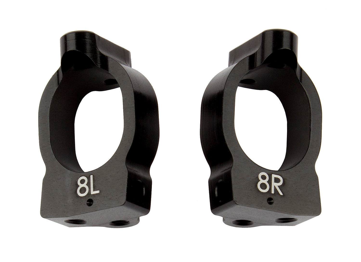 ASS92175 RC10B74 Caster Blocks, 8 deg. Team Associated