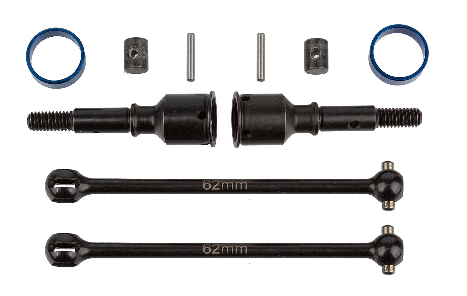 ASS92202 RC10B74 Rear CVA Set Team Associated