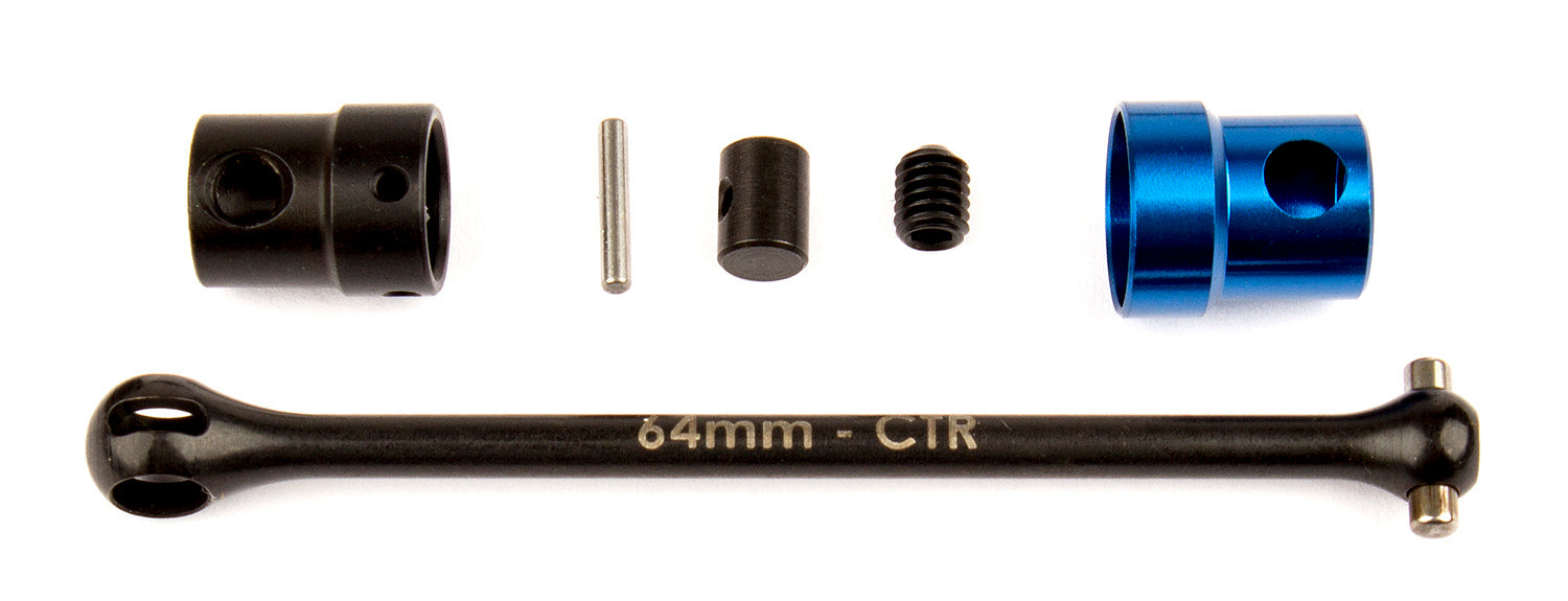 ASS92217 RC10B74 Center CVA Set, 64 mm Team Associated