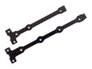 ASS92283 RC10B74.1 FT Flex Chassis Brace Support Set, 2.0mm, carbon fiber Team Associated
