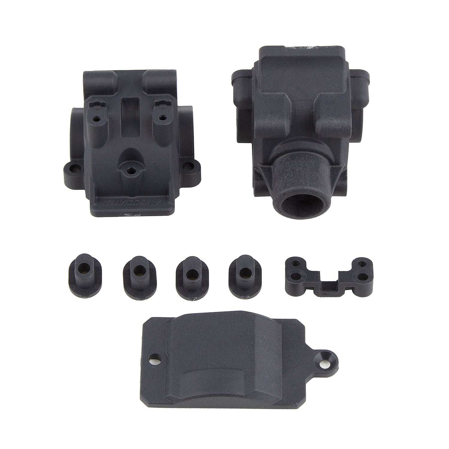 ASS92301 RC10B74 FT Gearbox, carbon Team Associated