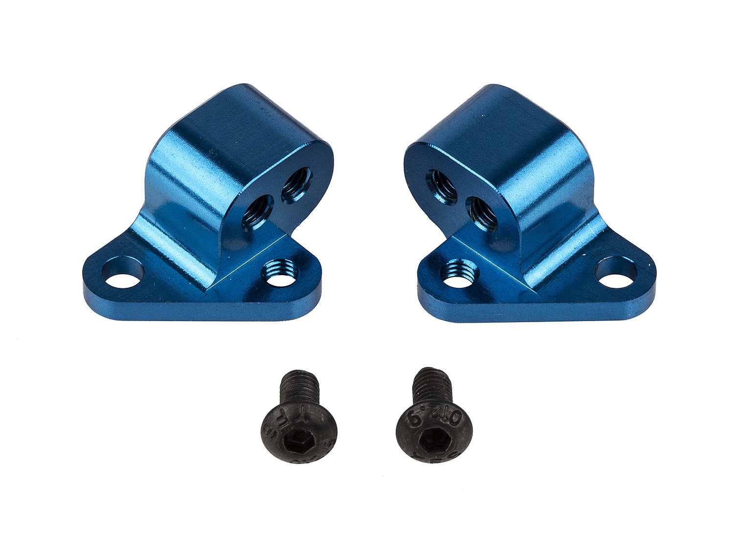 ASS92323 RC10B74.1 FT Vertical Rear Ballstud Mount Set Team Associated
