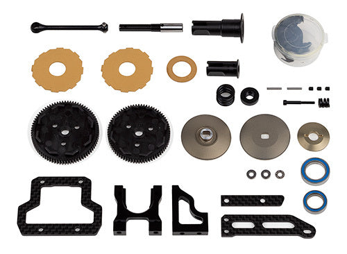 ASS92364 RC10B74.2 FT Decoupled Slipper Clutch Conversion Kit Team Associated