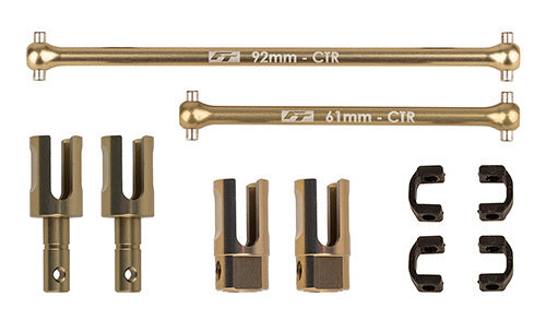 ASS92372 RC10B74.2 FT Lightweight Driveline Center Kit Team Associated