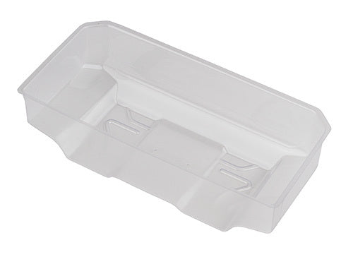 ASS92424 RC10B7 Rear Wing, 7in, clear Team Associated