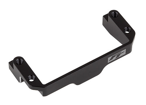 ASS92480 RC10B7 FT One-Piece Servo Mount, black aluminum