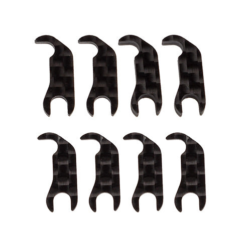 ASS92495 RC10B7 FT C/F Steering Block Mount Shim Set