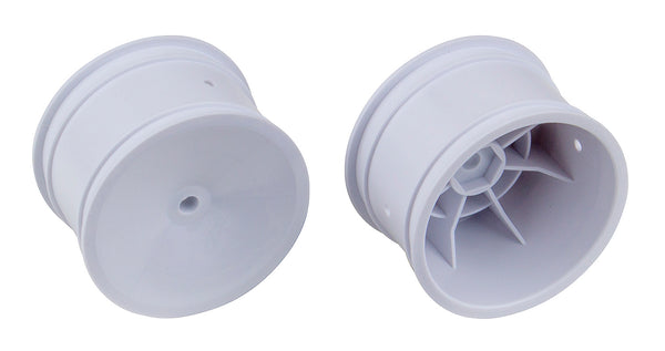 ASS9695 2WD/4WD Rear Wheels, 2.2 in, 12 mm Hex, white