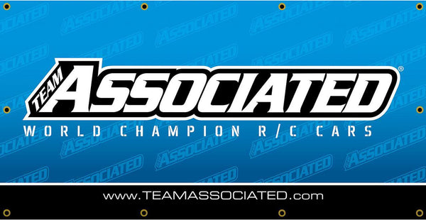 ASS97082 Team Associated Vinyl Banner, 60x30