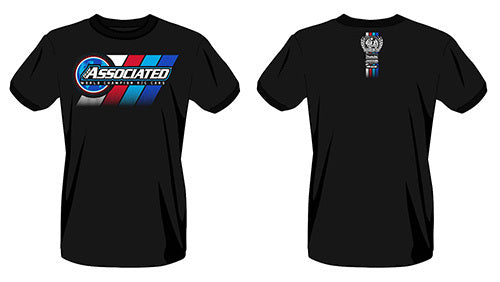 ASS97096 Team Associated WC22 T-Shirt, black, XL
