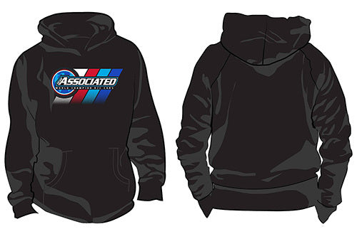 ASS97105 Team Associated WC22 Pullover, black, 3XL Team Associated