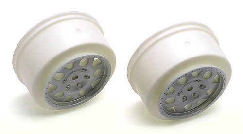 ASS9806 SC10 KMC Rear Wheel Silver Team Associated