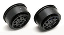 ASS9808 SC10 KMC Rear Wheel Black Team Associated