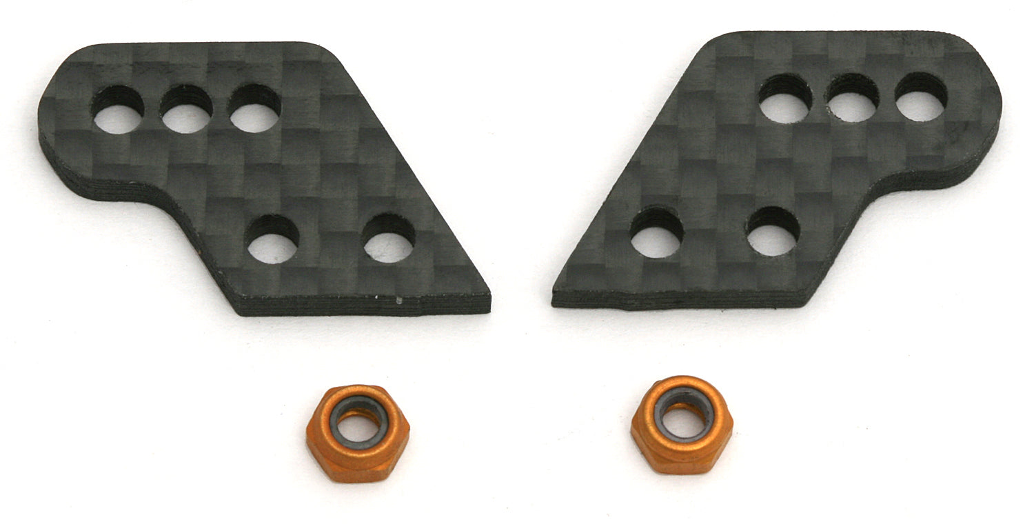 ASS9873 FT Aluminum Hub Tower C, carbon fiber Team Associated