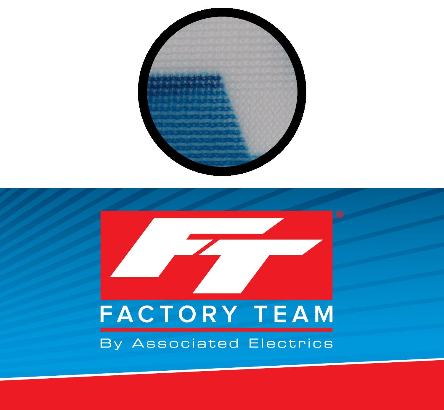 ASSSP305 Factory Team Cloth Banner, 48x24 Team Associated