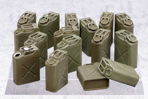 ASU-35-L14 Asuka 1/35 WW2 U.S. Jerrycan set Plastic Model Kit