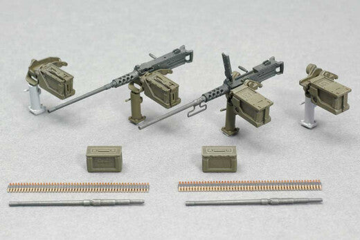 ASU-35-L9 Asuka 1/35 Browning M2 machine gun set B w/ Cradle Plastic Model Kit