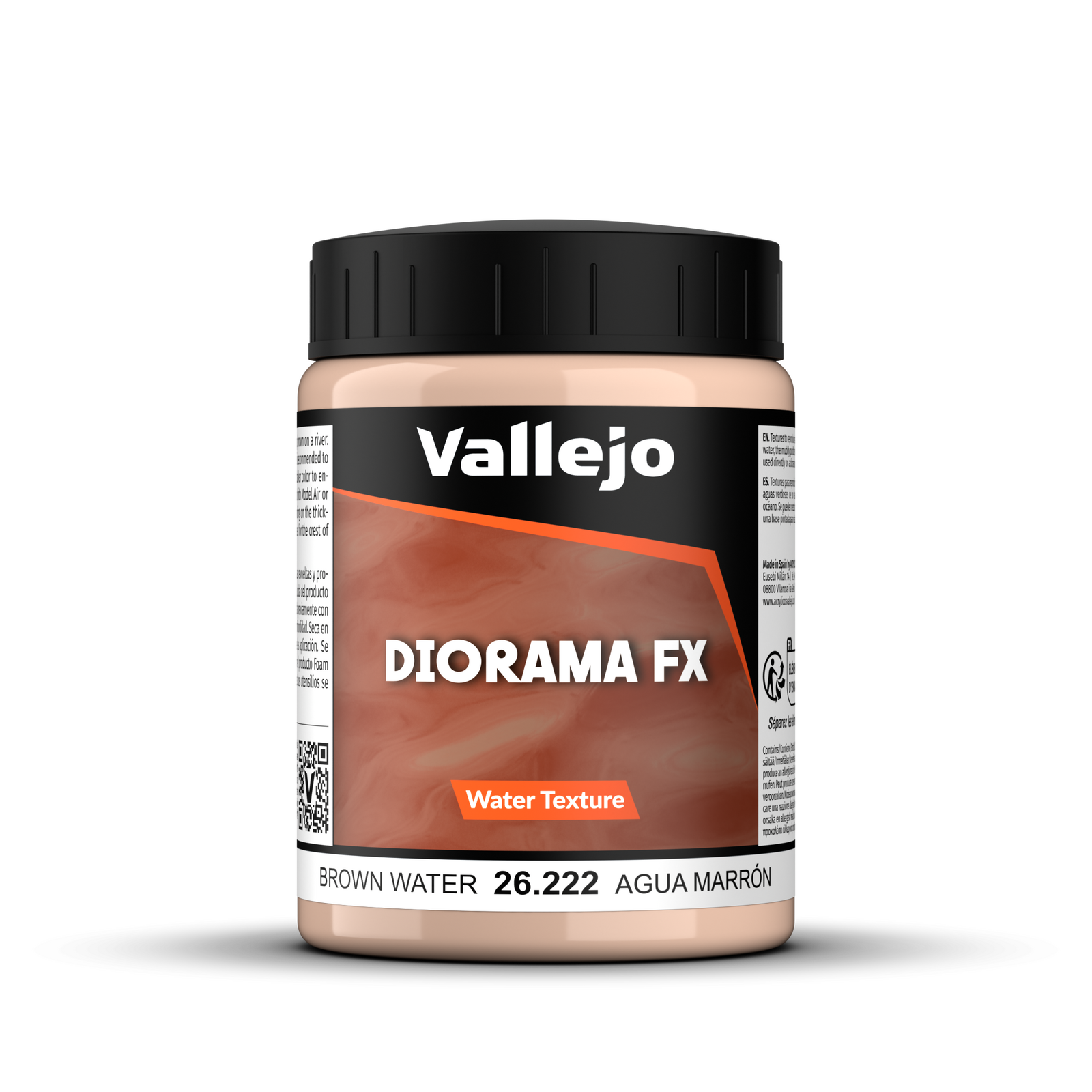 Vallejo Diorama FX Water Textures Brown Water 200ml