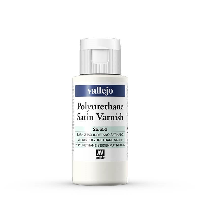 AV26652 Vallejo Polyurethane Satin Varnish 60 ml [26652] Vallejo