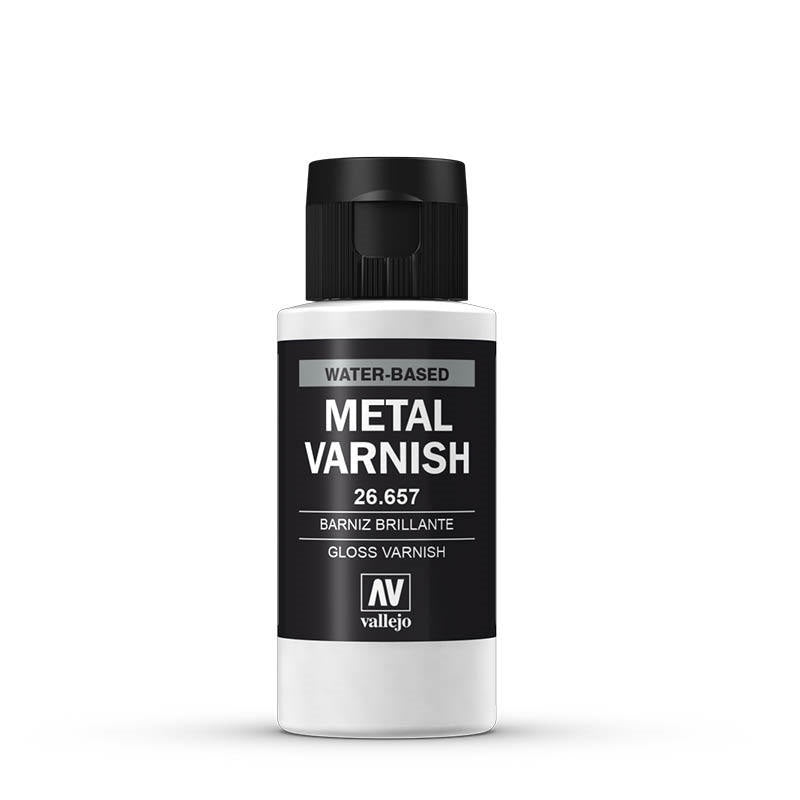 AV26657 Vallejo Gloss Metal Varnish 60ml [26657]