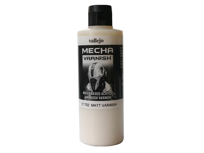 AV27702 Vallejo Mecha Colour Matt Varnish 200ml [27702] Vallejo