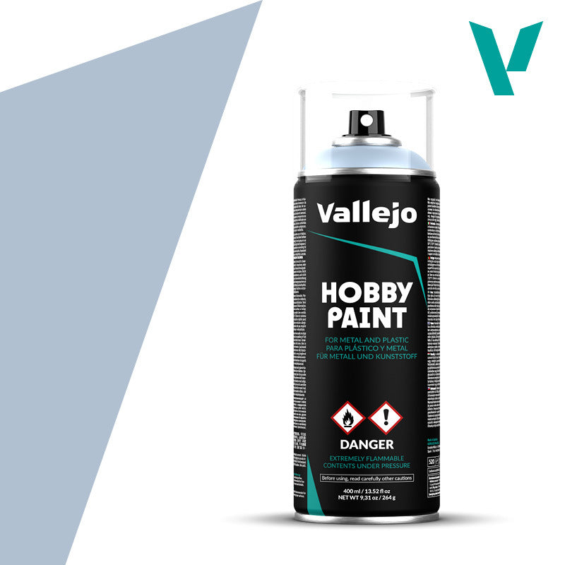 AV28020 Vallejo Aerosol Wolf Grey 400ml Hobby Spray Paint [28020] Vallejo