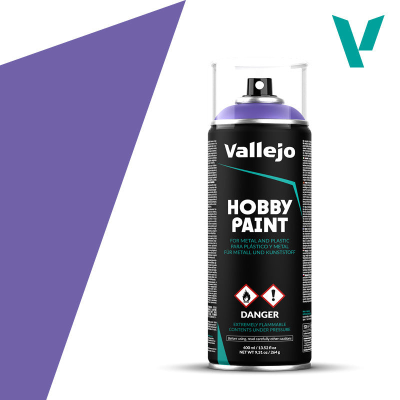AV28025 Vallejo Aerosol Alien Purple 400ml Hobby Spray Paint [28025] Vallejo