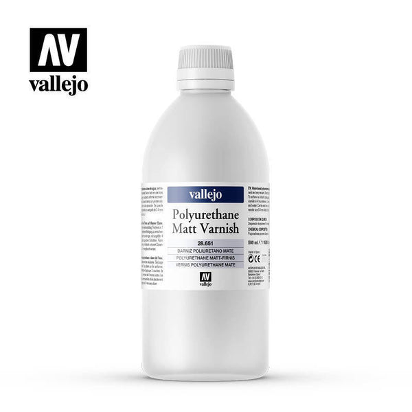 AV28651 Vallejo Matt Polyurethane Varnish 500 ml