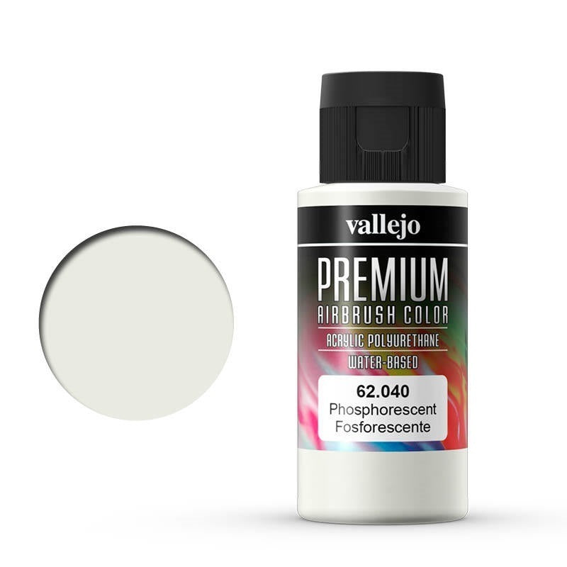 AV62040 Vallejo Premium Colour Fluorescent Phosphorescent 60 ml Acrylic Airbrush Paint [62040] Vallejo