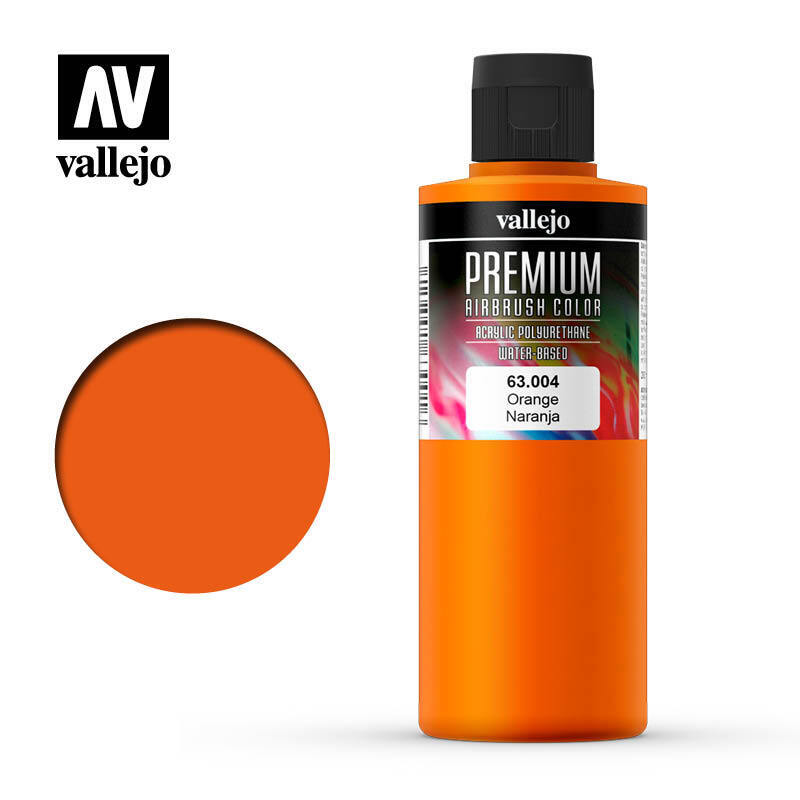 AV63004 Vallejo Premium Color Orange 200 ml. [63004] Vallejo