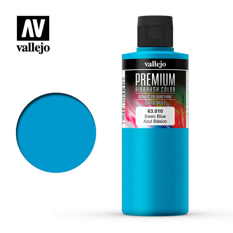 AV63010 Vallejo Premium Color Basic Blue 200 ml. [63010] Vallejo