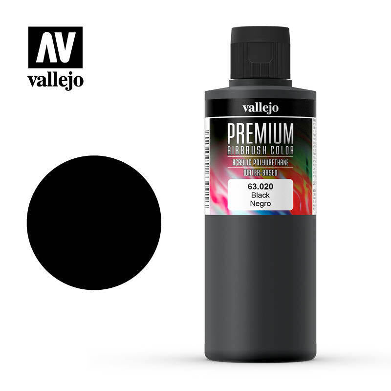 AV63020 Vallejo Premium Color Dark 200 ml. [63020] Vallejo