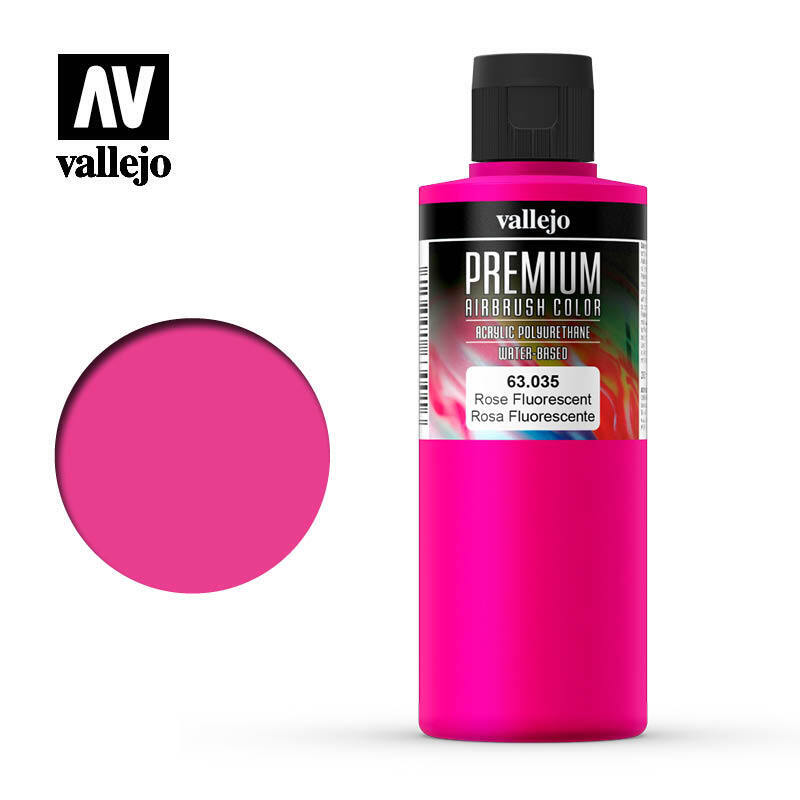 AV63035 Vallejo Premium Color Rose Fluo 200 ml. [63035] Vallejo