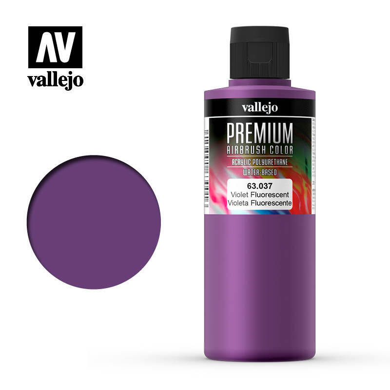 AV63037 Vallejo Premium Color Violet Fluo 200 ml. [63037] Vallejo