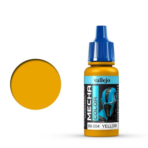 AV69004 Vallejo Mecha Colour Yellow 17ml Acrylic Airbrush Paint [69004]