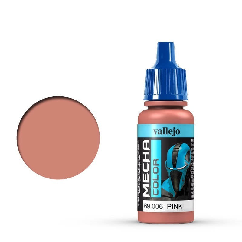 AV69006 Vallejo Mecha Colour Pink 17ml Acrylic Airbrush Paint [69006] Vallejo