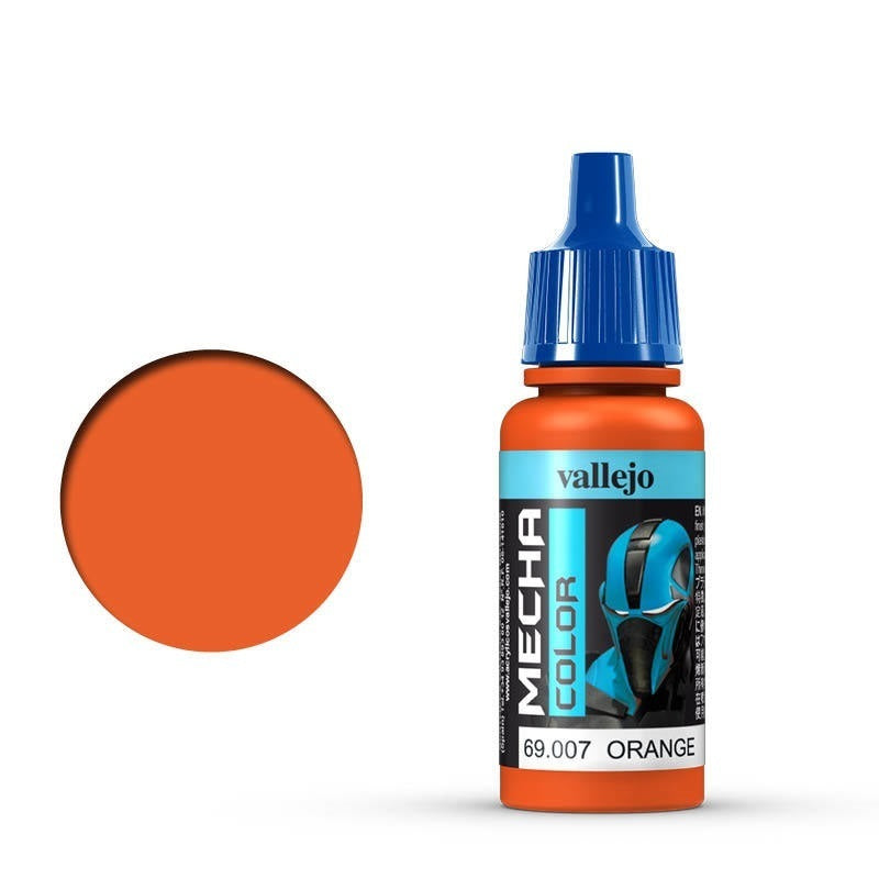 AV69007 Vallejo Mecha Colour Orange 17ml Acrylic Airbrush Paint [69007] Vallejo