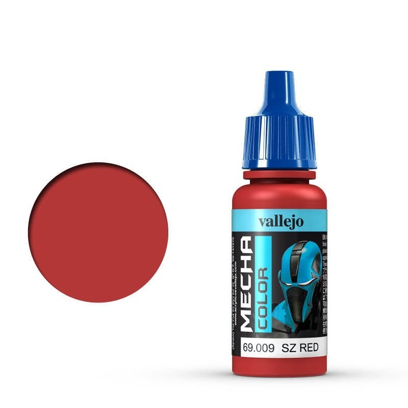 AV69009 Vallejo Mecha Colour SZ Red 17ml Acrylic Airbrush Paint [69009] Vallejo