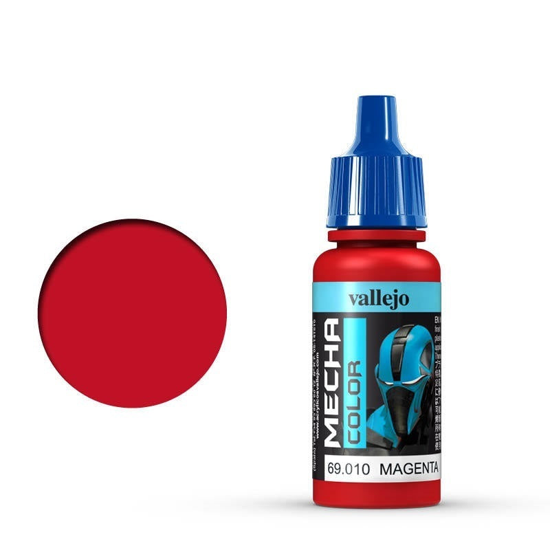 AV69010 Vallejo Mecha Colour Magenta 17ml Acrylic Airbrush Paint [69010] Vallejo