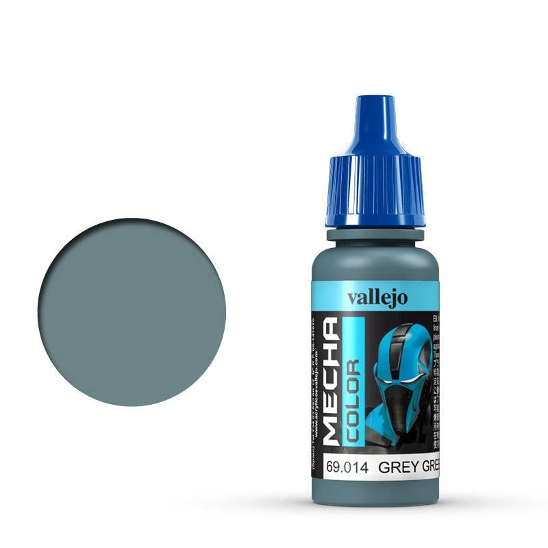 AV69014 Vallejo Mecha Colour Grey Green 17ml Acrylic Airbrush Paint [69014] Vallejo