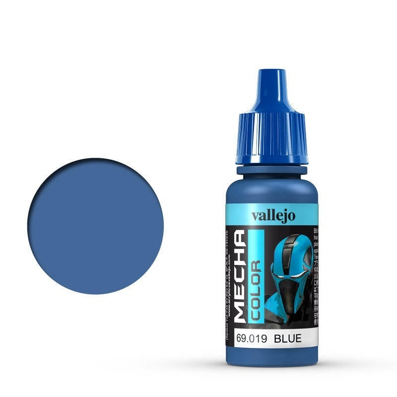 AV69019 Vallejo Mecha Colour Blue 17ml Acrylic Airbrush Paint [69019] Vallejo