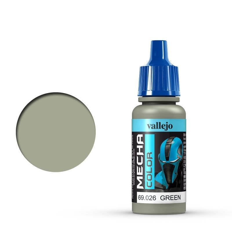 AV69026 Vallejo Mecha Colour Green 17ml Acrylic Airbrush Paint [69026]