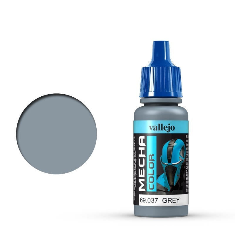 AV69037 Vallejo Mecha Colour Grey 17ml Acrylic Airbrush Paint [69037] Vallejo
