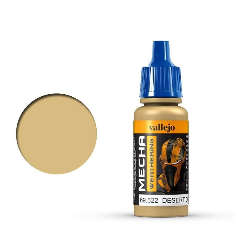 AV69522 Vallejo Mecha Colour Desert Dust Wash 17ml Acrylic Paint [69522]