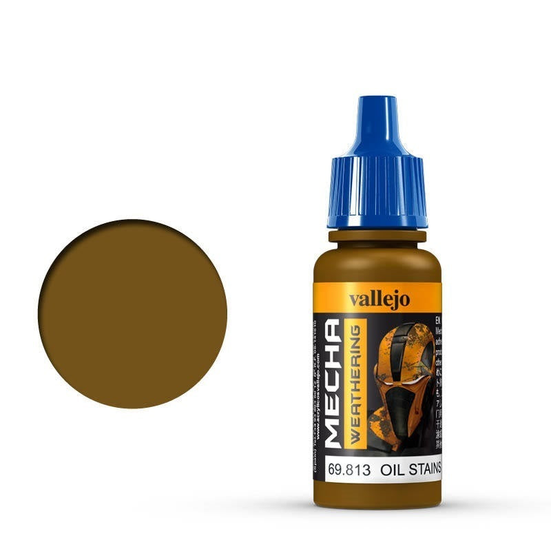 AV69813 Vallejo Mecha Colour Oil Stains (Gloss) 17ml Acrylic Paint [69813]