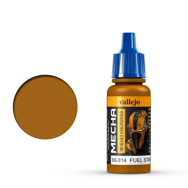 AV69814 Vallejo Mecha Colour Fuel Stains (Gloss) 17ml Acrylic Paint [69814] Vallejo