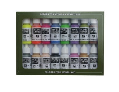 AV70112 Vallejo Model Colour Wargame Special 16 Colour Acrylic Paint Set [70112]