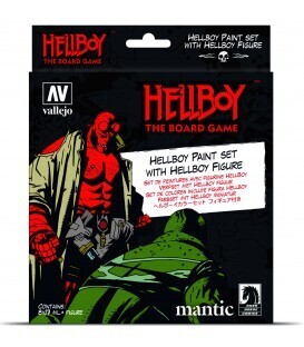 AV70187 Vallejo Hellboy Acrylic Paint Set with Figure [70187]